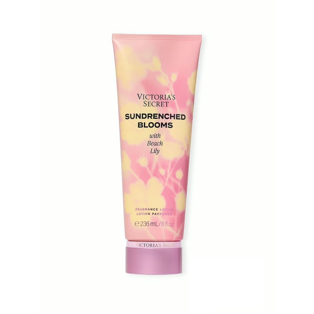 Victoria's Secret Sundrenched Blooms Fragrance Lotion 8oz Beach Lily Sunflower